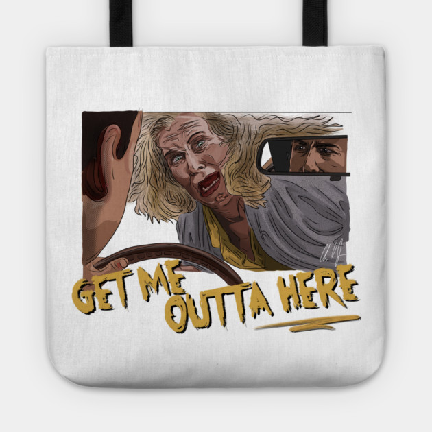 Happy Gilmore: Get Me Outta Here Tote by 51Deesigns