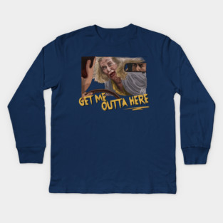 Happy Gilmore: Get Me Outta Here Kids Long Sleeve T-Shirt