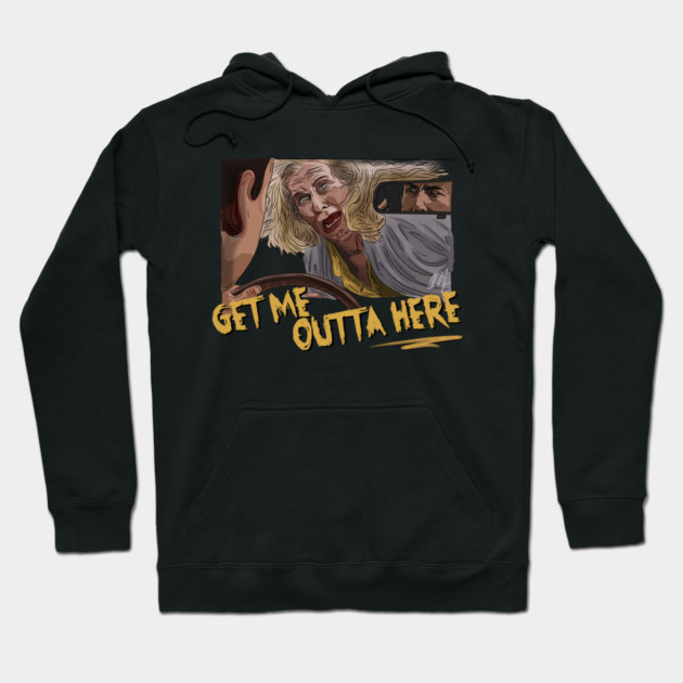 Happy Gilmore: Get Me Outta Here Hoodie by 51Deesigns