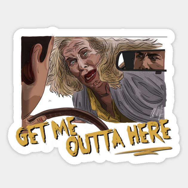 Happy Gilmore: Get Me Outta Here Magnet by 51Deesigns