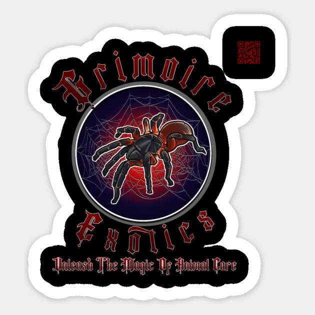 Grimoire Exotics 2 Sticker by GRIMOIRE EXOTICS 
