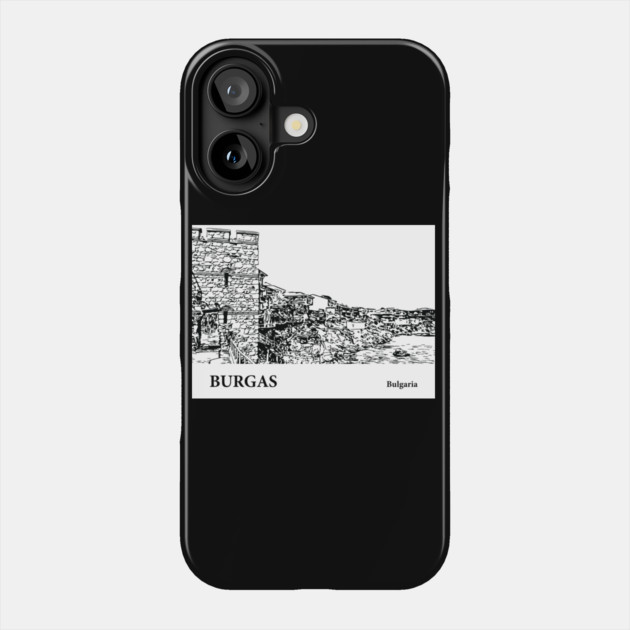 Burgas Bulgaria Phone Case by Lakeric