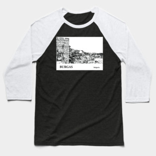 Burgas Bulgaria Baseball T-Shirt
