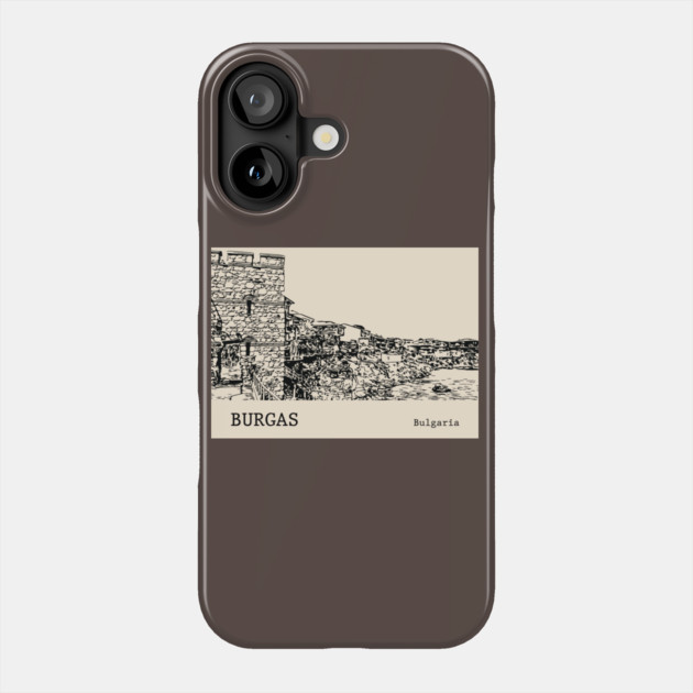 Burgas Bulgaria Phone Case by Lakeric