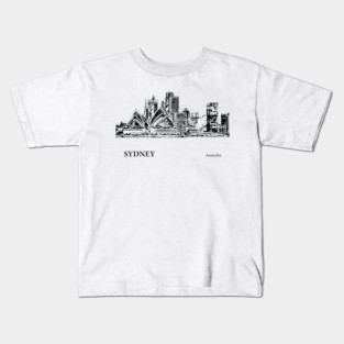 Sydney Australia Kids T-Shirt