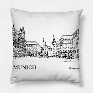 Munich Germany Pillow