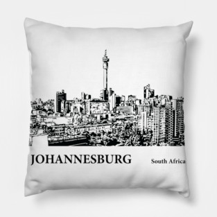 Johannesburg South Africa Pillow
