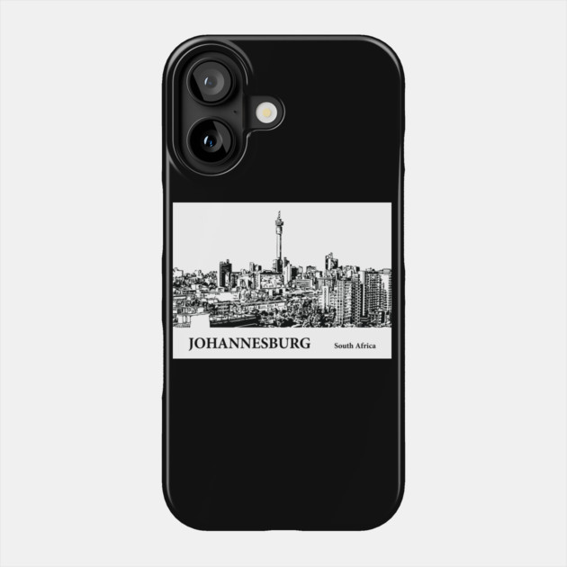Johannesburg South Africa Phone Case by Lakeric