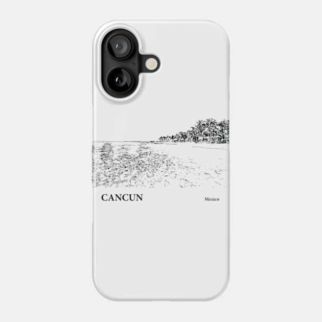 Cancun Mexico Phone Case by Lakeric