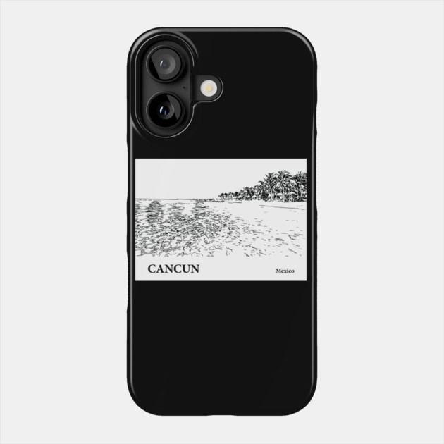 Cancun Mexico Phone Case by Lakeric