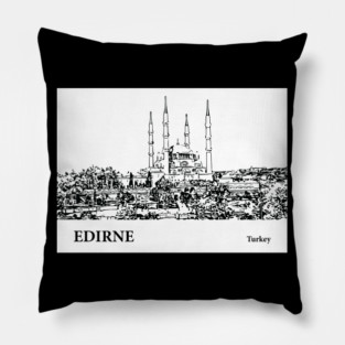 Edirne Turkey Pillow