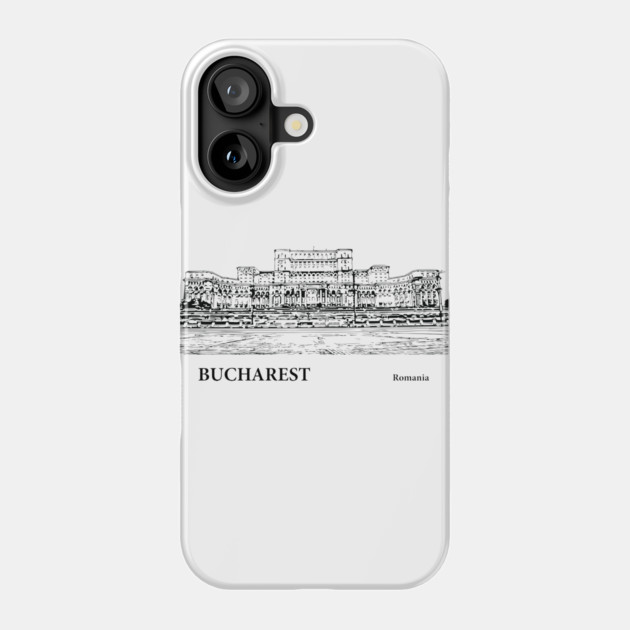 Bucharest Romania Phone Case by Lakeric
