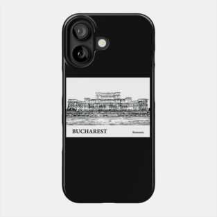 Bucharest Romania Phone Case