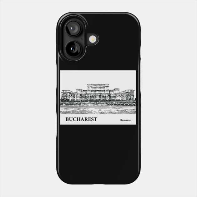 Bucharest Romania Phone Case by Lakeric
