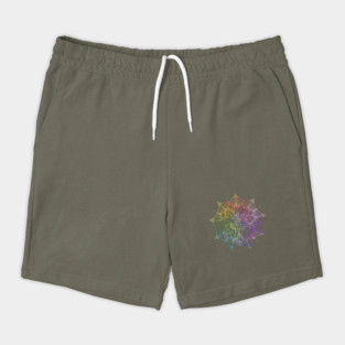 Rainbow Pride Mandala Shorts