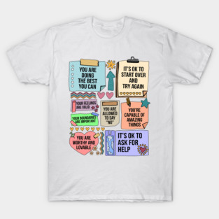 Counselor Note To Self T-Shirt