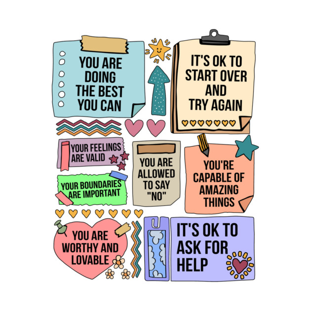 Counselor Note To Self by catador design