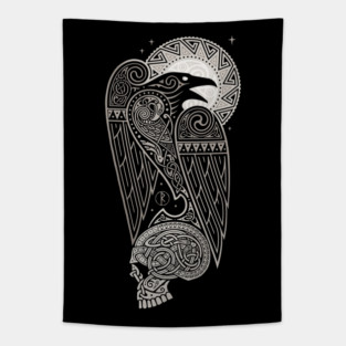 CELTIC RAVEN Tapestry