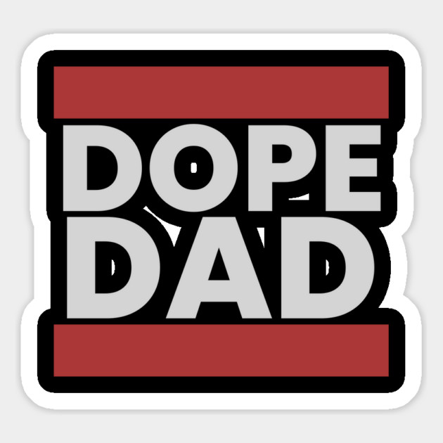 Dope Dad Magnet by UrbanLifeApparel