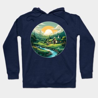 A Hobbit Hole House Hoodie