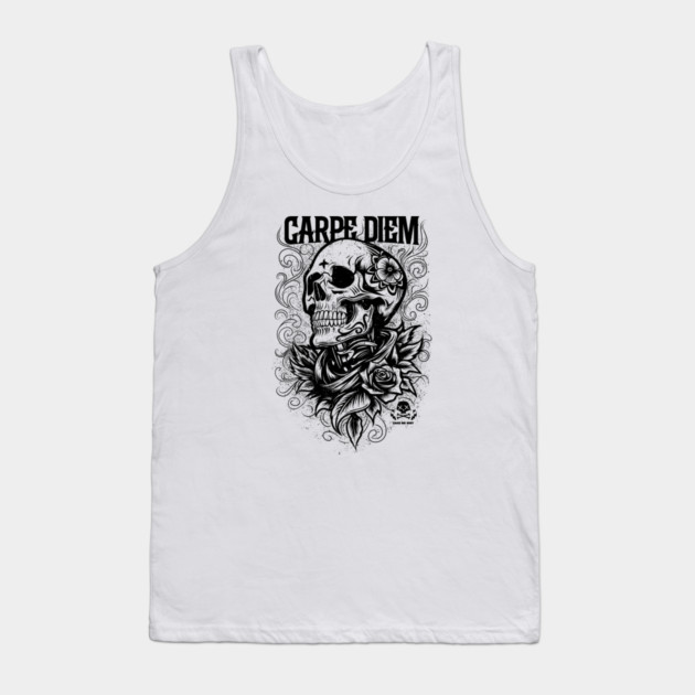 CARPE DIEM Tank Top by artslaves
