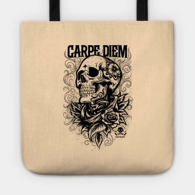 CARPE DIEM Tote by artslaves