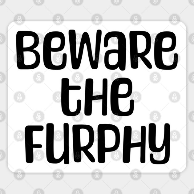 Beware the Furphy funny Australian slang design Sticker by Luxinda