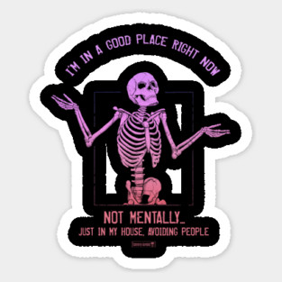 It's Cozy Here Sticker