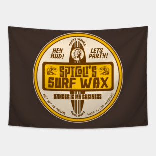 Spicoli's Surf Wax Tapestry