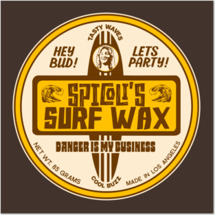 Spicoli's Surf Wax Posters and Art