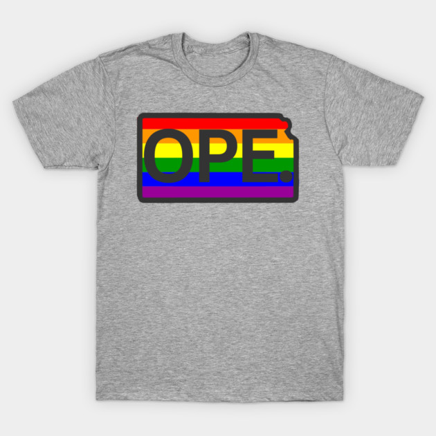 Kansas Pride T-Shirt by capesandrollerskates 