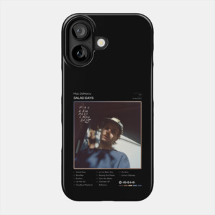 Mac DeMarco - Salad Days Tracklist Album Phone Case