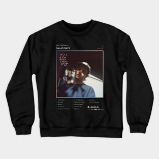 Mac DeMarco - Salad Days Tracklist Album Crewneck Sweatshirt