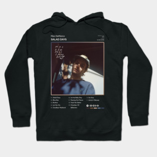 Mac DeMarco - Salad Days Tracklist Album Hoodie