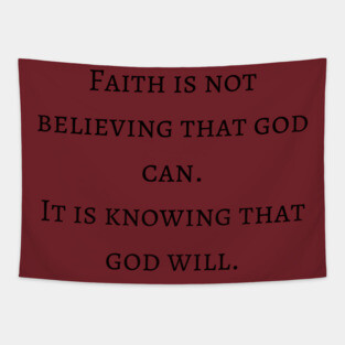 faith logo Tapestry