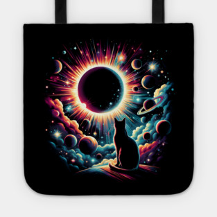 Eclipse Enchantment – Solar Eclipse Artwork Gift Tote