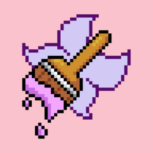 Neopets Faerie Paint Brush pixel T-Shirt