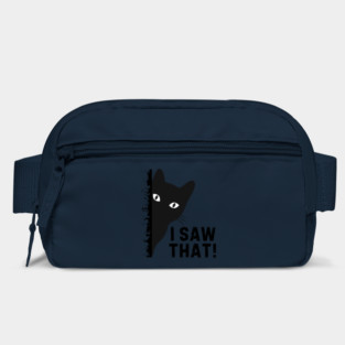 Black Cat I Saw That Bag