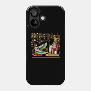 Egyptian Goddess Maat Isis Phone Case
