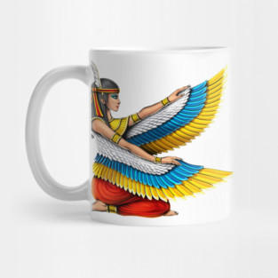 Egyptian Goddess Maat Mug