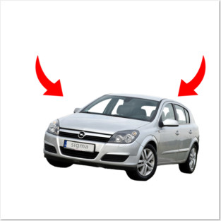 man i love opel astra Posters and Art