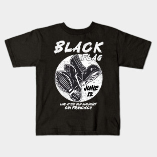 Black flag Kids T-Shirt