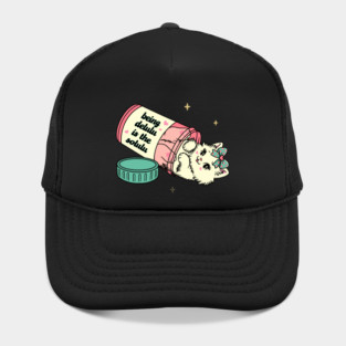 being delulu is the solulu kitty cat Hat