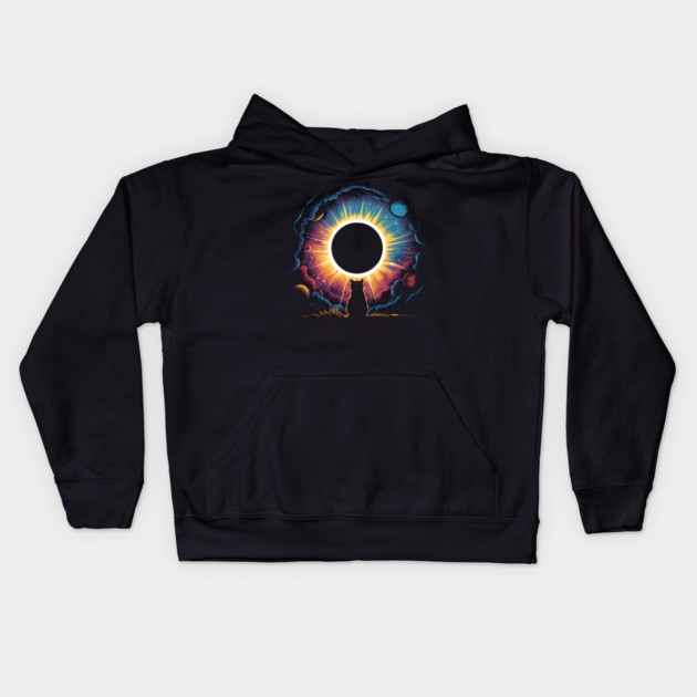 Shadow Dance 2024 Kids Hoodie by MakerMind8.2