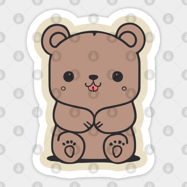 Love Ya Beary Much Sticker by TurnEffect