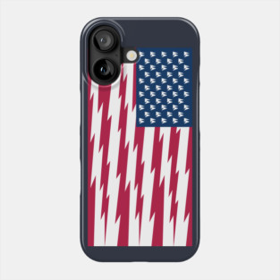 LA Spangled Lightning Phone Case