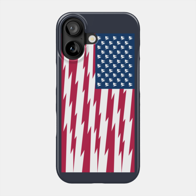 LA Spangled Lightning Phone Case by DRI374