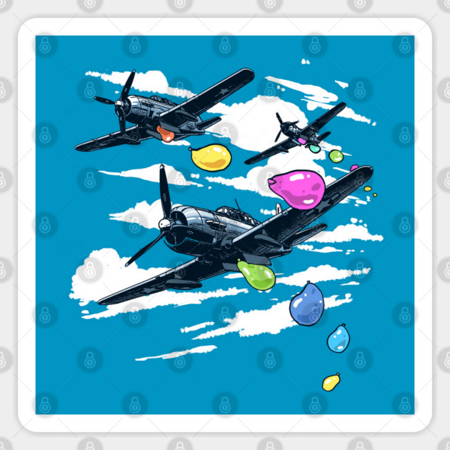 Water Bombs Sticker by GoshWow®