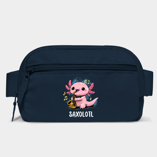 Saxy Axolotl by GoshWow®