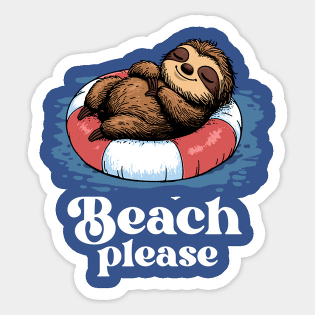 Beach Please Magnet by GoshWow®